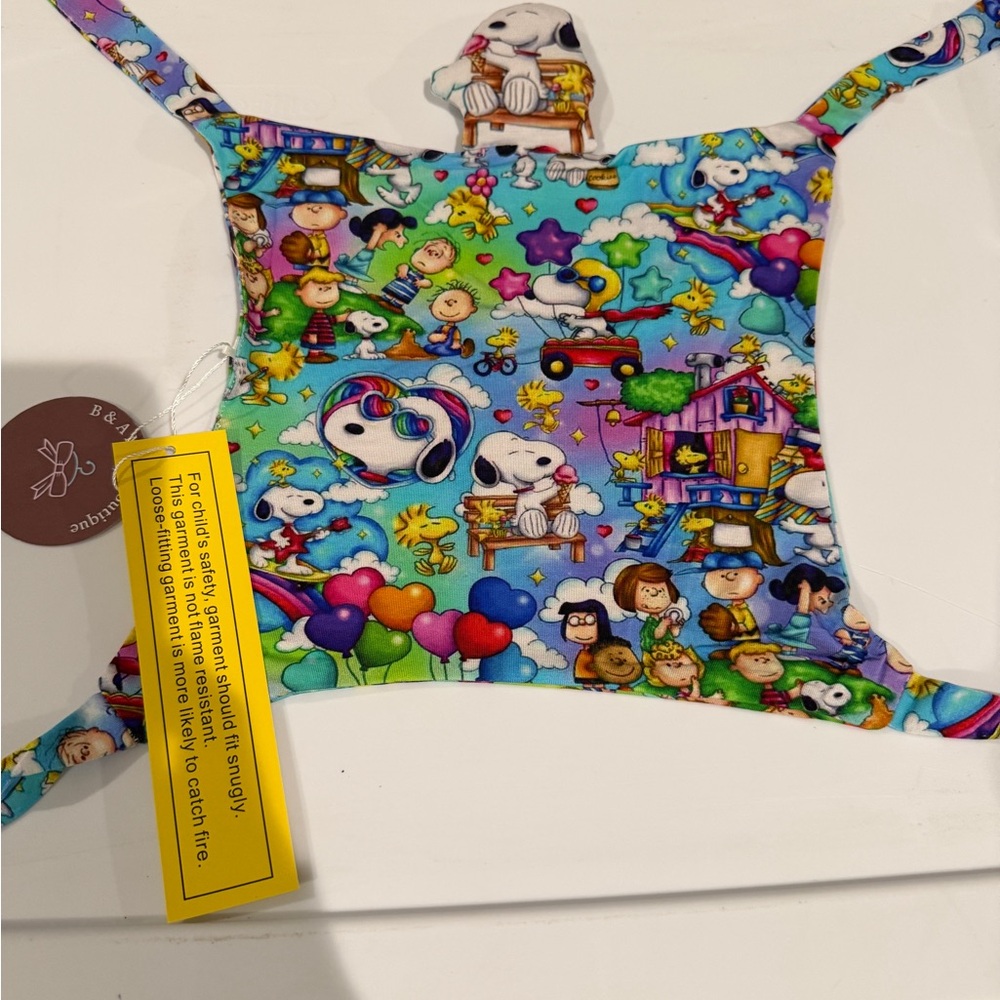 Peanuts Snoopy Bamboo Baby Lovey NWT